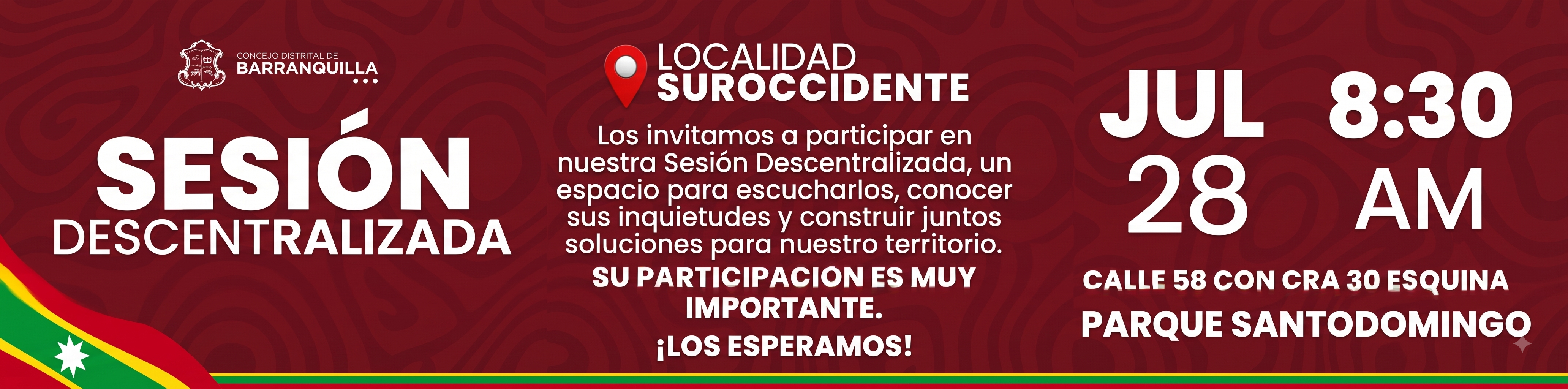 Sesion Descentralizada 28 de julio del año 2026