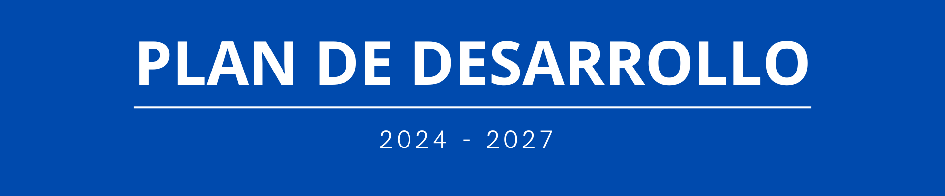 Plan de Desarrollo